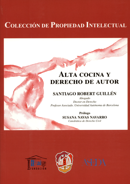 Portada de ALTA COCINA Y DERECHO DE AUTOR