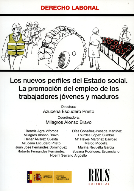 Portada de NUEVOS PERFILES DEL ESTADO SOCIAL LA PROMOCION DEL EMPLEO DE LOS TRABAJADORES JOVENES Y MADUROS, LOS