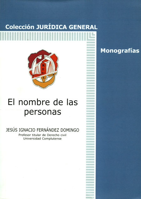 Portada de NOMBRE DE LAS PERSONAS, EL