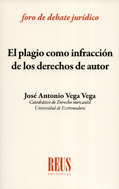 Portada de PLAGIO COMO INFRACCION DE LOS DERECHOS DE AUTOR, EL