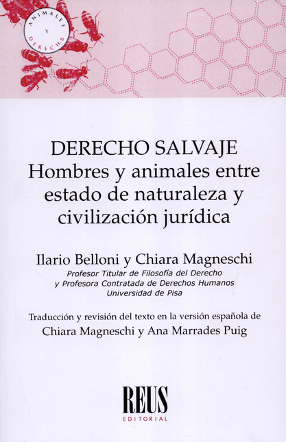 Portada de DERECHO SALVAJE HOMBRES Y ANIMALES ENTRE ESTADO DE NATURALEZA Y CIVILIZACIION JURIDICA