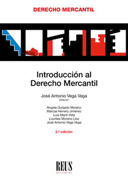 Portada de INTRODUCCION AL DERECHO MERCANTIL de VEGA VEGA, José Antonio
