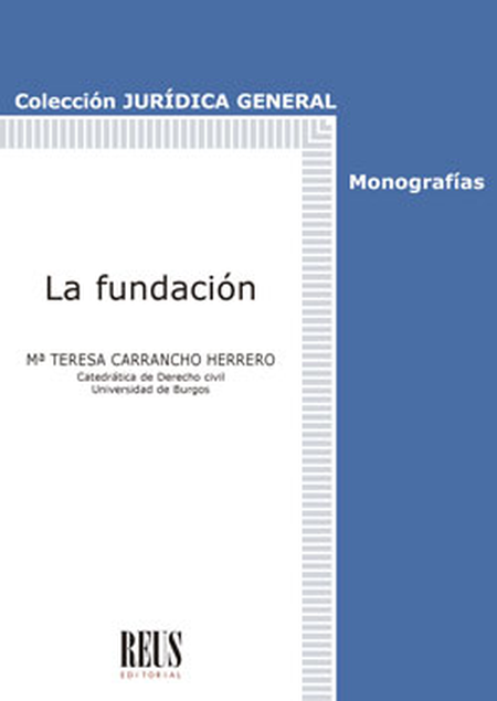 Portada de FUNDACION, LA de CARRANCHO HERRERO, Maria Teresa