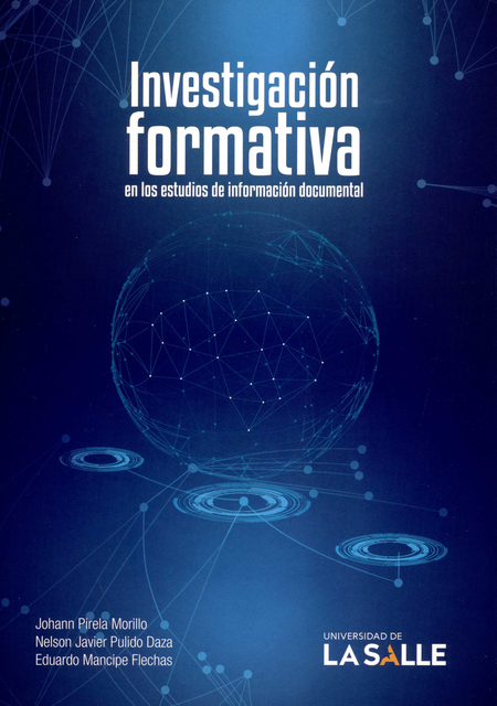 Portada de INVESTIGACION FORMATIVA EN LOS ESTUDIOS DE INFORMACION DOCUMENTAL
