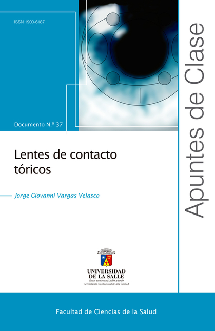 Portada de REV. APUNTES DE CLASE # 037 LENTES DE CONTACTO TORICOS