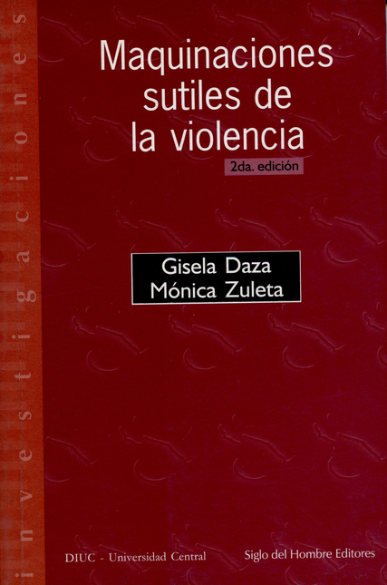 Portada de MAQUINACIONES SUTILES DE LA VIOLENCIA 1ª EDICION