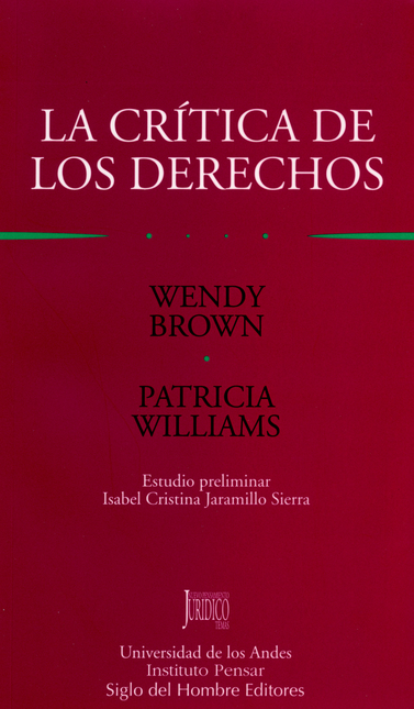 Portada de CRITICA DE LOS DERECHOS, LA