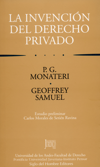 Portada de INVENCION DEL DERECHO PRIVADO, LA