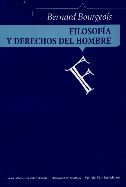 Portada de FILOSOFIA Y DERECHOS DEL HOMBRE