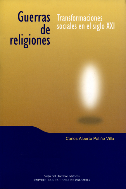 Portada de GUERRAS DE RELIGIONES de PATIÑO VILLA, Carlos Alberto
