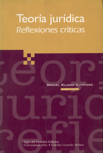 Portada de TEORIA JURIDICA REFLEXIONES CRITICAS