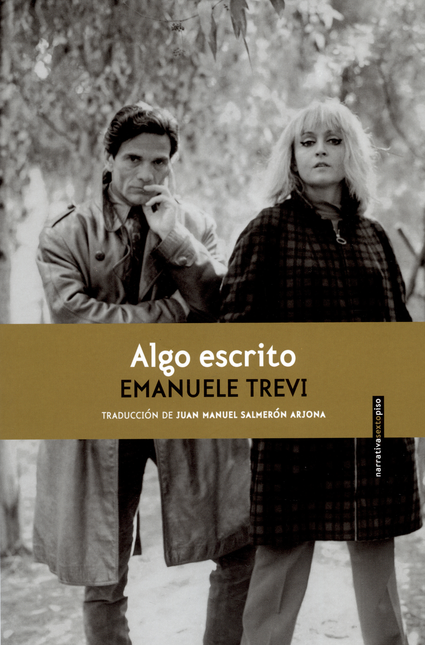 Portada de ALGO ESCRITO de TREVI, Emmanuel