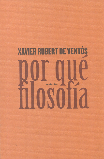 Portada de POR QUE FILOSOFIA (2ª ED)