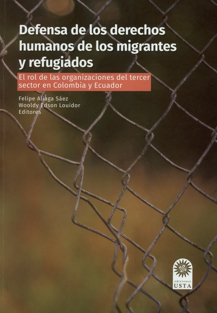 Portada de DEFENSA DE LOS DERECHOS HUMANOS DE LOS MIGRANTES Y REFUGIADOS. EL ROL DE LAS ORGANIZACIONES