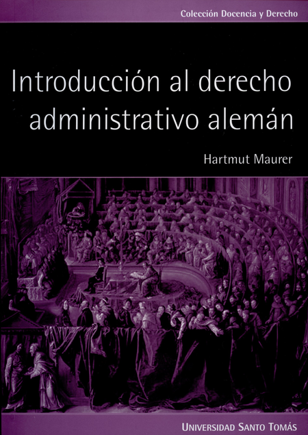 Portada de INTRODUCCION AL DERECHO ADMINISTRATIVO ALEMAN