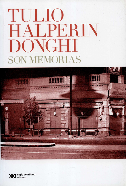 Portada de SON MEMORIAS de HALPERIN DONGHI, Tulio