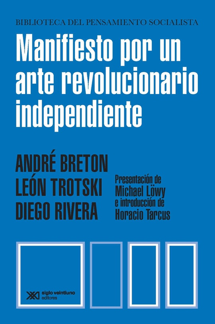 Portada de MANIFIESTO POR UN ARTE REVOLUCIONARIO INDEPENDIENTE