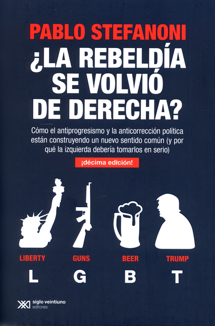 Portada de REBELDIA SE VOLVIO DE DERECHA COMO EL ANTIPROGRESISMO Y LA ANTICORRECCION POLITICA ESTAN CONSTRUYENDO, LA