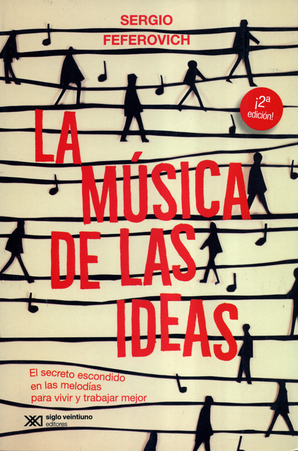 Portada de MUSICA DE LAS IDEAS EL SECRETO ESCONDIDO EN LAS MELODIAS PARA VIVR Y TRABAJAR MEJOR, LA