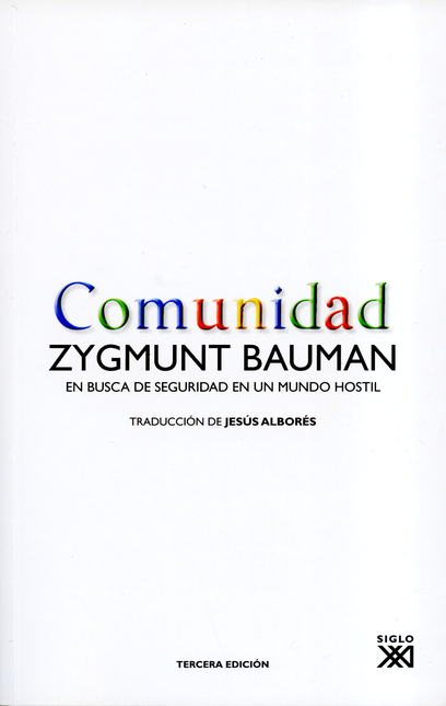 Portada de COMUNIDAD EN BUSCA DE SEGURIDAD EN UN MUNDO HOSTIL
