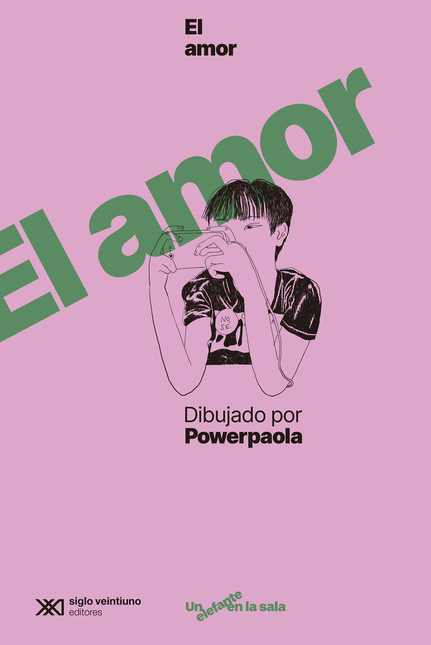 Portada de AMOR DIBUJADO POR POWERPAOLA, EL
