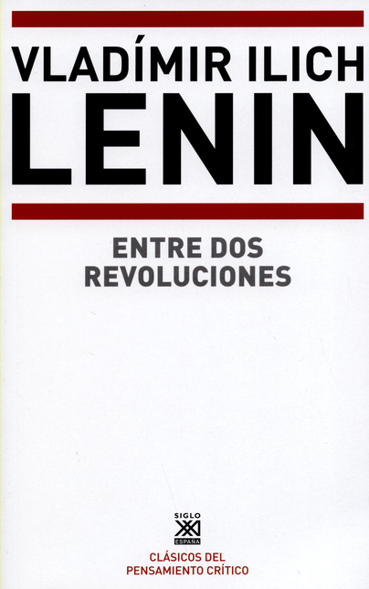 Portada de ENTRE DOS REVOLUCIONES