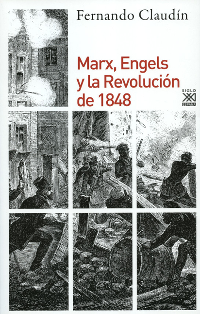 Portada de MARX ENGELS Y LA REVOLUCION DE 1848