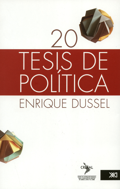Portada de 20 TESIS DE POLITICA
