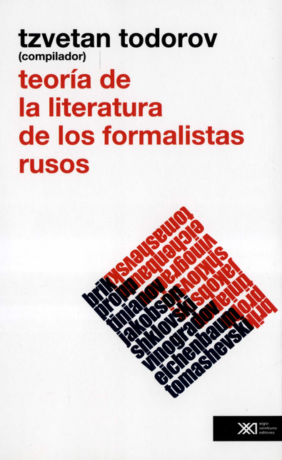 Portada de TEORIA DE LA LITERATURA (2ª ED)  DE LOS FORMALISTAS RUSOS