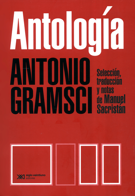 Portada de ANTOLOGIA GRAMSCI (2ª ED)