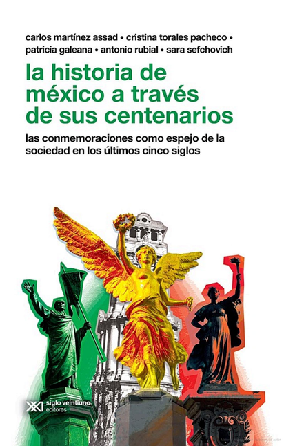 Portada de HISTORIA DE MEXICO A TRAVES DE SUS CENTENARIOS LAS CONMEMORACIONES COMO ESPEJO DE LA SOCIEDAD, LA