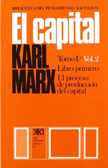 Portada de CAPITAL TOMO I / VOL.2 LIBRO PRIMERO EL PROCESO DE PRODUCCION DEL CAPITAL, EL