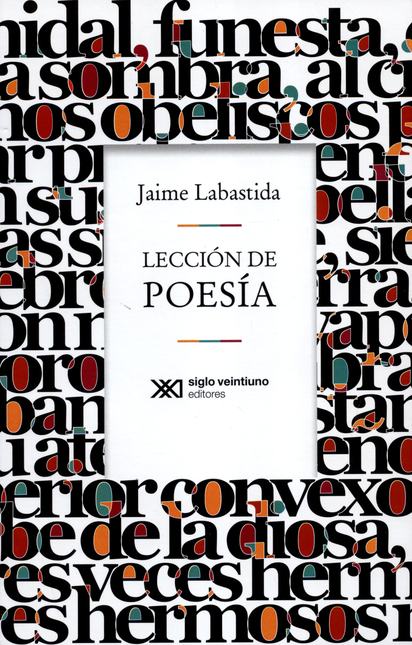 Portada de LECCION DE POESIA de LABASTIDA, Jaime