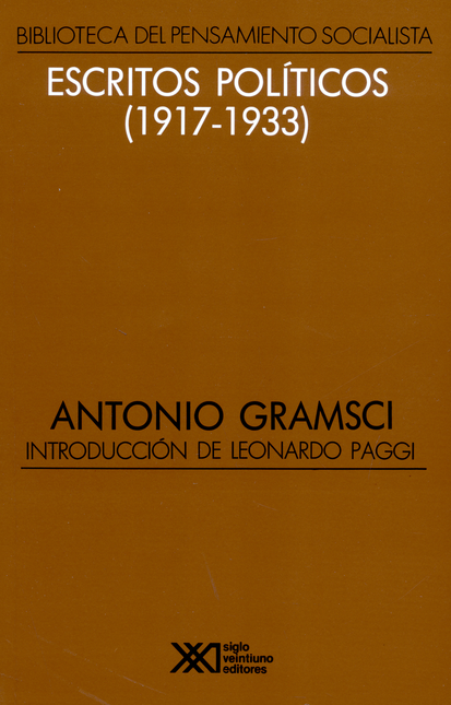 Portada de ESCRITOS POLITICOS 1917-1933