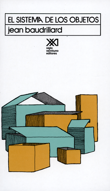 Portada de SISTEMA DE LOS OBJETOS (19ª ED), EL