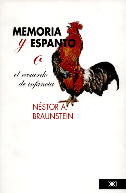 Portada de MEMORIA Y ESPANTO O EL RECUERDO DE LA INFANCIA