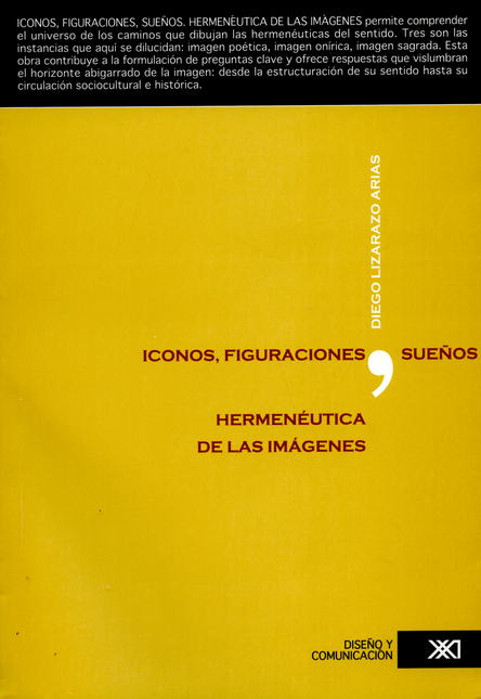 Portada de ICONOS FIGURACIONES SUEÑOS HERMENEUTICA DE LAS IMAGENES