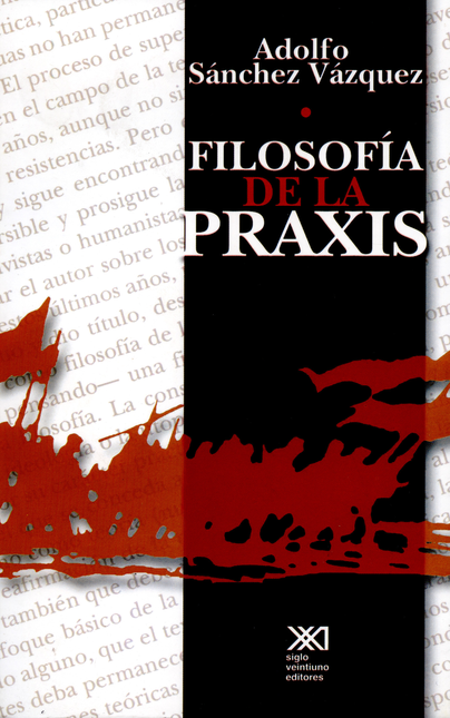 Portada de FILOSOFIA DE LA PRAXIS
