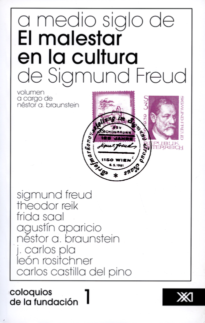 Portada de A MEDIO SIGLO DE EL MALESTAR DE LA CULTURA DE SIGMUND FREUD