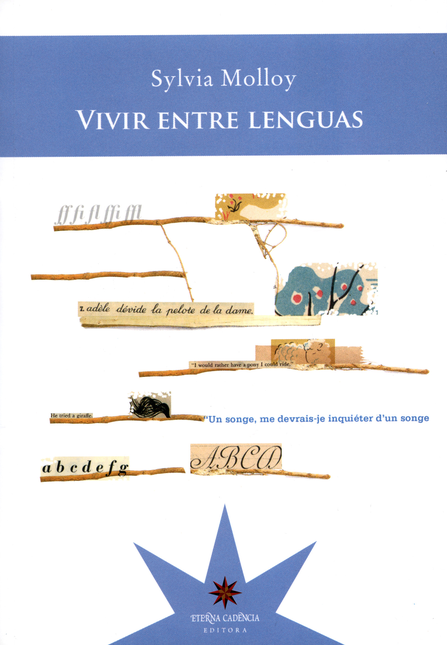 Portada de VIVIR ENTRE LENGUAS de MOLLOY, Sylvia