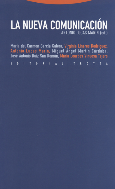Portada de NUEVA COMUNICACION, LA de LUCAS MARÍN, Antonio