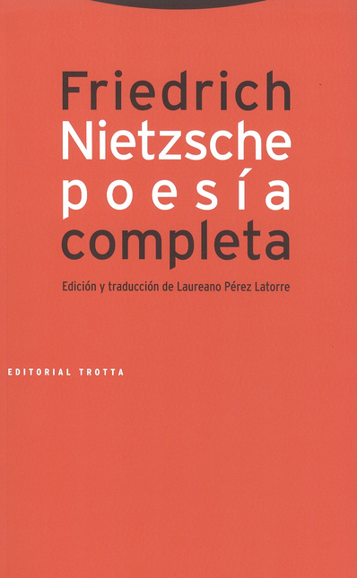 Portada de POESIA COMPLETA NIETZSCHE (4ª ED)