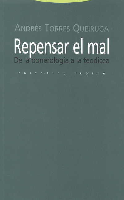 Portada de REPENSAR EL MAL de TORRES QUEIRUGA, Andrés