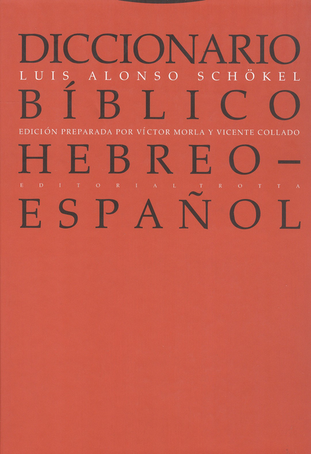 Portada de DICCIONARIO BIBLICO HEBREO ESPAÑOL (3ª ED)