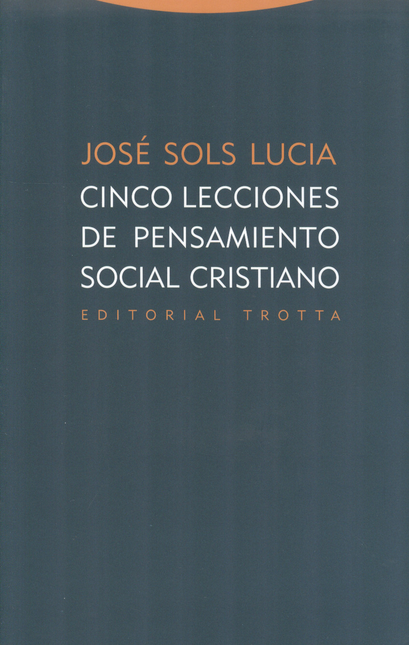 Portada de CINCO LECCIONES DE PENSAMIENTO SOCIAL CRISTIANO