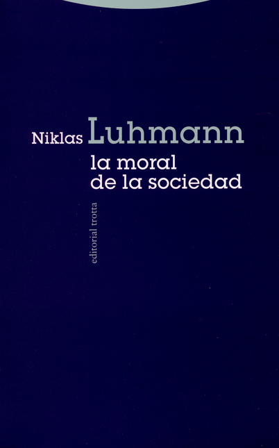 Portada de MORAL DE LA SOCIEDAD, LA