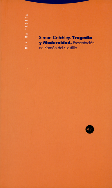 Portada de TRAGEDIA Y MODERNIDAD de CRITCHLEY, Simon