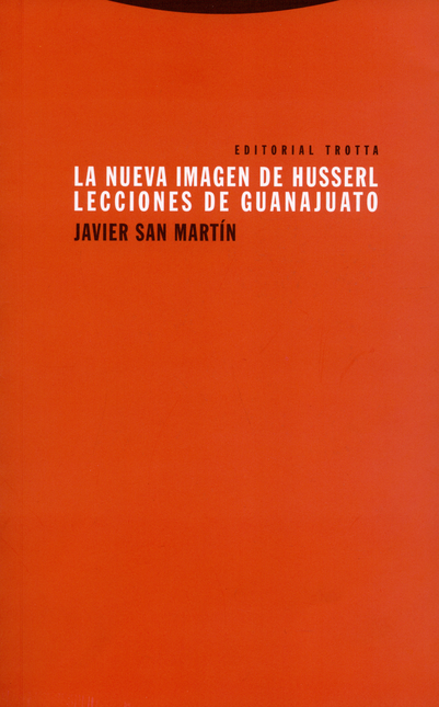 Portada de NUEVA IMAGEN DE HUSSERL. LECCIONES DE GUANAJUATO, LA