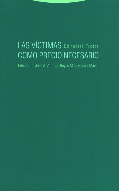Portada de VICTIMAS COMO PRECIO NECESARIO, LAS