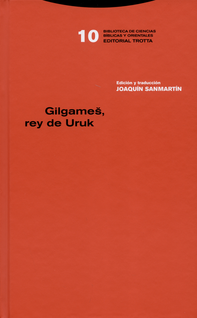 Portada de GILGAMES REY DE URUK